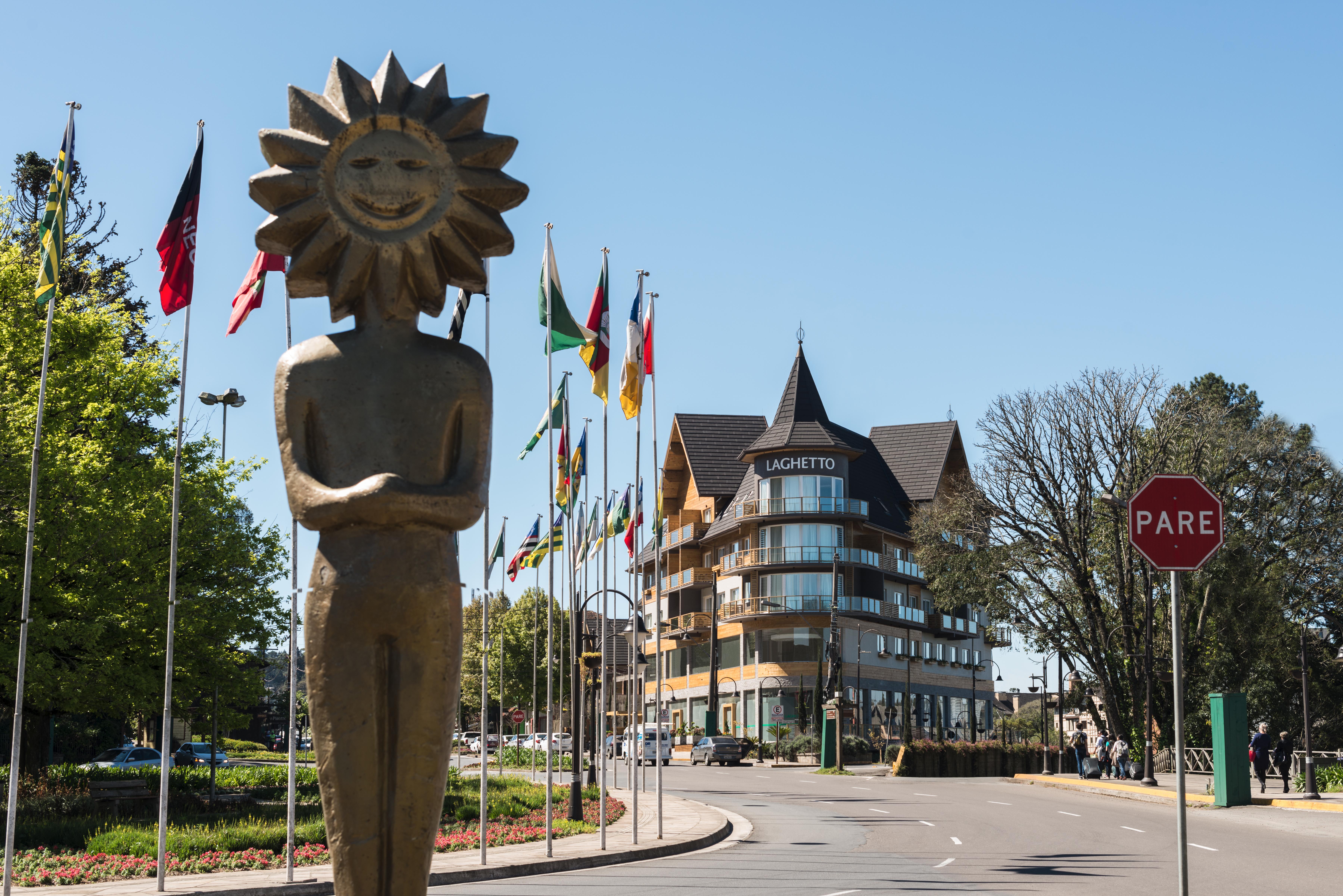 Hotel Laghetto Pedras Altas กรามาโด ภายนอก รูปภาพ